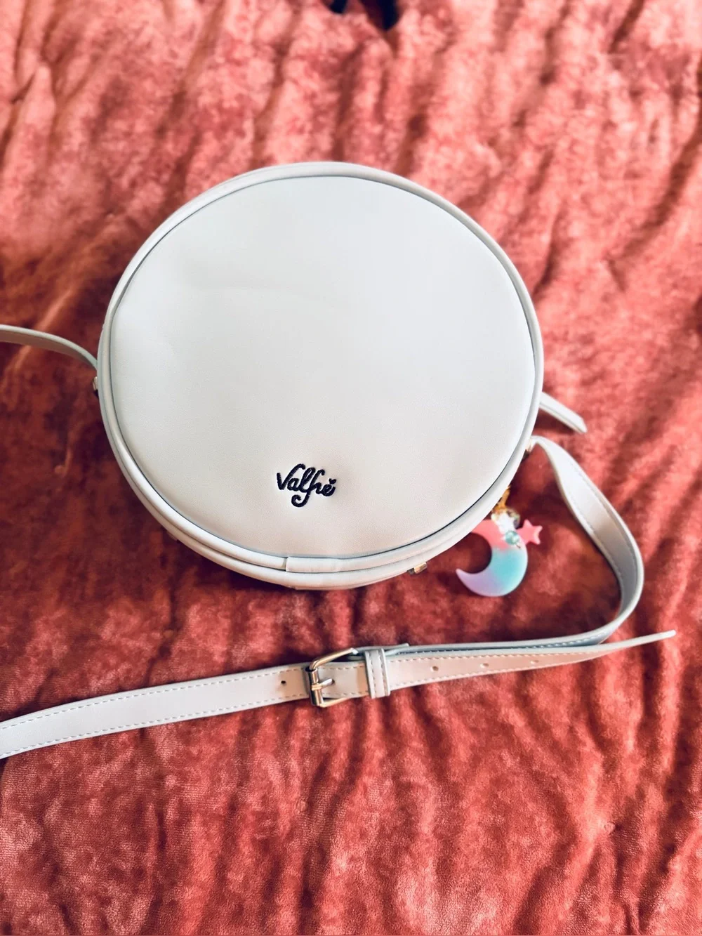 Valfre BUT… ALL I WANT IS EVERYTHING circle handbag RARE
